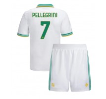 AS Roma Lorenzo Pellegrini #7 Koszulka Trzecia dzieci 2025-26 Krótki Rękaw (+ krótkie spodenki)